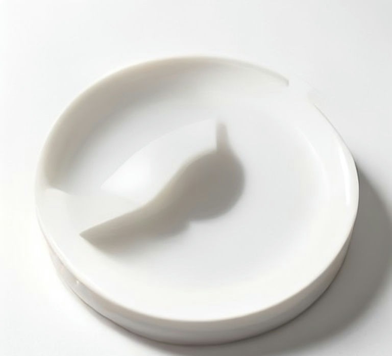 White Straight Sip Lid for Paper Cups image 1